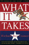 What It Takes (The Way to the White House) by Richard Ben Cramer, 9780679746492