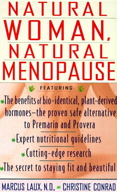 Natural Woman, Natural Menopause by Marcus Laux, 9780060928940