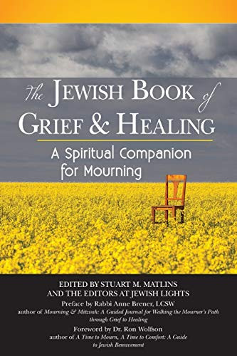 The Jewish Book of Grief and Healing (A Spiritual Companion for Mourning) - 9781580238526 by Stuart M. Matlins, Dr. Ron Wolfson, Rabbi Anne Brener, MAJCS, MA, LCSW, 9781580238526