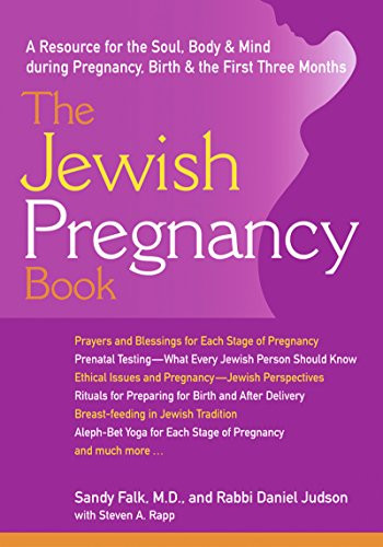 The Jewish Pregnancy Book (A Resource for the Soul, Body & Mind during Pregnancy, Birth & the First Three Months) by Sandy Falk, Daniel Judson, Stephen A. Rapp, 9781683363934