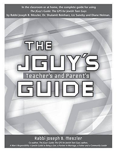 The JGuy's Teacher's and Parent's Guide by Rabbi Joseph B. Meszler, 9781683363965
