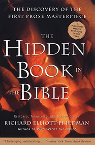 The Hidden Book in the Bible by Richard Elliott Friedman, 9780060630041