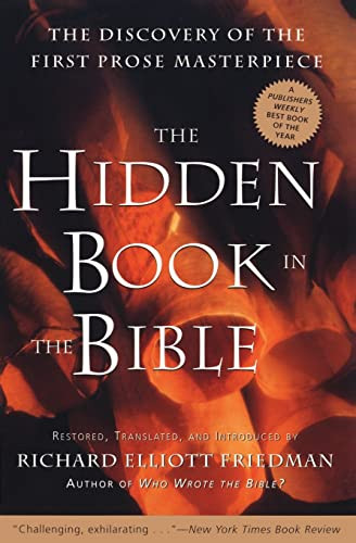 The Hidden Book in the Bible by Richard Elliott Friedman, 9780060630041