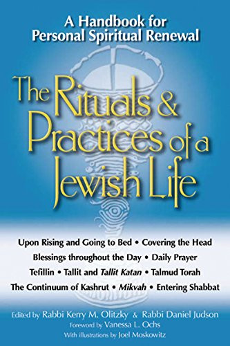 The Rituals & Practices of a Jewish Life (A Handbook for Personal Spiritual Renewal) by Kerry M. Olitzky, Daniel Judson, Vanessa L. Ochs, PhD, Joel Moskowitz, 9781580231695