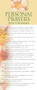 Personal Prayers from Colossians 50-pack by Terry Gooding, 9781576839027