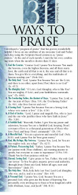 31 Ways to Praise 50-pack by Bob Hostetler, 9781576839072