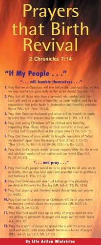 Prayers That Birth Revival 50-pack by Life Action Ministries, 9781576839089