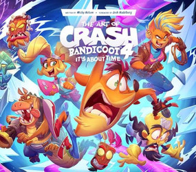 The Art of Crash Bandicoot 4: It's About Time by Micky Neilson, 9781950366231
