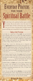 Everyday Prayers for Your Spiritual Battle 50-pack by Cynthia Bezek, 9781600062971
