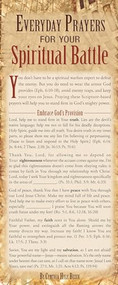 Everyday Prayers for Your Spiritual Battle 50-pack by Cynthia Bezek, 9781600062971