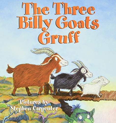 The Three Billy Goats Gruff - 9780694010332 by Public Domain, Stephen Carpenter, 9780694010332