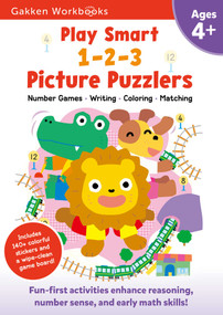 Play Smart 1-2-3 Picture Puzzlers Age 4+ by Gakken early childhood experts, 9784056210323