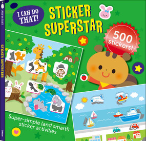 I Can Do That! Sticker Superstar (An At-home Play-to-Learn Sticker Workbook with 500 Stickers! (I CAN DO THAT! STICKER BOOK #2)) by Gakken early childhood experts, 9784056210514