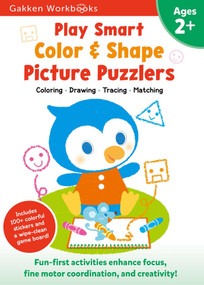 Play Smart Color & Shape Picture Puzzlers Age 2+ by Gakken early childhood experts, 9784056300246