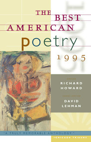 The Best American Poetry 1995 by David Lehman, 9780684801513