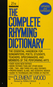 The Complete Rhyming Dictionary (Updated and Expanded) by Clement Wood, 9780440212058