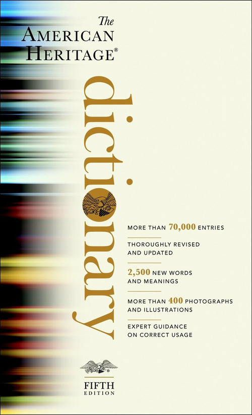 The American Heritage Dictionary (Fifth Edition) by Houghton Mifflin Company, 9780553583229