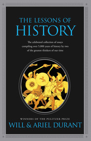 The Lessons of History by Will Durant, Ariel Durant, 9781439149959