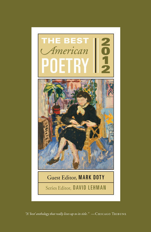 The Best American Poetry 2012 (Series Editor David Lehman) by David Lehman, Mark Doty, 9781439181522