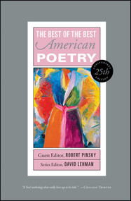 Best of the Best American Poetry (25th Anniversary Edition) by David Lehman, Robert Pinsky, 9781451658880