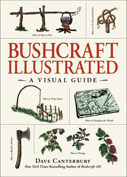 Bushcraft Illustrated (A Visual Guide) by Dave Canterbury, 9781507209028