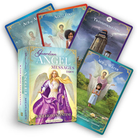 Guardian Angel Messages Tarot (A 78-Card Deck and Guidebook) by Radleigh Valentine, 9781401960094