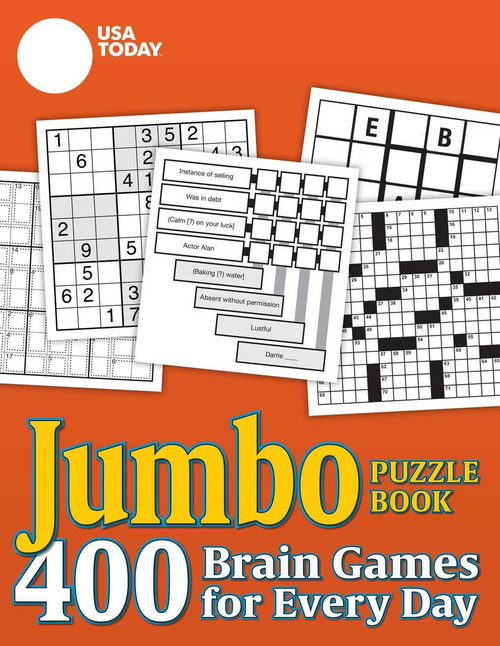 USA TODAY Jumbo Puzzle Book (400 Brain Games for Every Day) by USA TODAY, 9780740777516