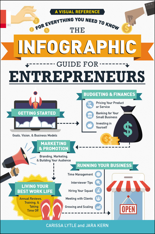 The Infographic Guide for Entrepreneurs (A Visual Reference for Everything You Need to Know) by Carissa Lytle, Jara Kern, 9781507209387