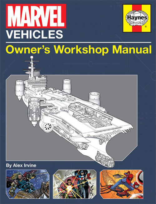 Marvel Vehicles (Owner's Workshop Manual) by Alex Irvine, 9781608874286