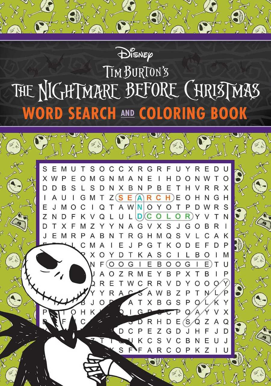 Buy The Nightmare Before Christmas Word Searc.. in Bulk