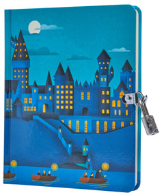 Harry Potter: Hogwarts Castle Glow-in-the-Dark Lock & Key Diary by Insight Editions, MUTI, 9781647222826