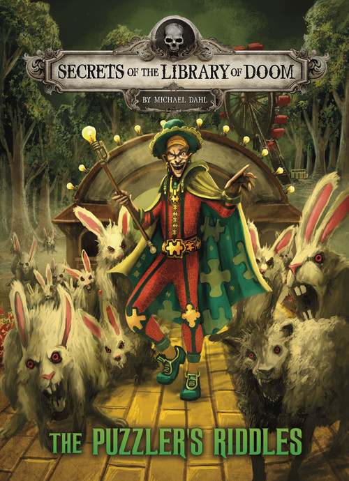 The Puzzler's Riddles by Michael Dahl, Patricio Clarey, 9781663912237