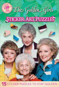 Golden Girls Sticker Art Puzzles - Sticker Book for Teens and Adults, Officially Licensed (The Golden Girls), Analog Bag Activity by Arie Kaplan, 9781645174271