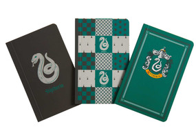 Harry Potter: Slytherin Pocket Notebook Collection (Set of 3) by Insight Editions, 9781647220105