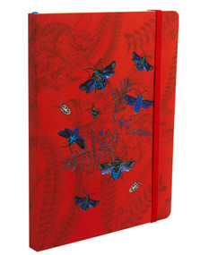 Art of Nature: Flight of Beetles Notebook with Elastic Band by Insight Editions, 9781647222048