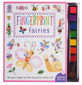 Fingerprint Fairies ((Kid's Activity Books, Art Books for Kids, Fairy Craft Books)) by Insight Kids, 9781647223069