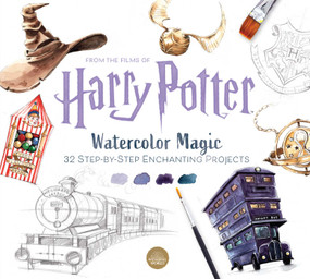 Harry Potter Watercolor Magic (32 Step-by-Step Enchanting Projects (Harry Potter Crafts, Gifts for Harry Potter Fans)) by Tugce Audoire, 9781647224622