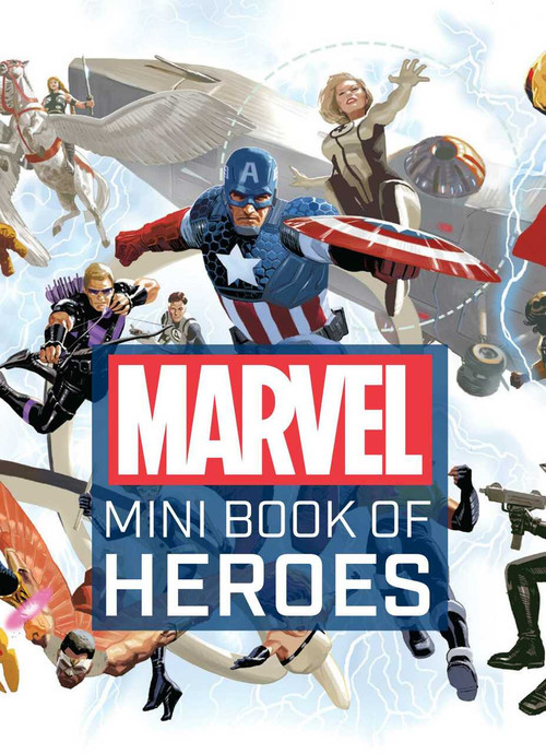 Marvel Comics: Mini Book of Heroes (Miniature Edition) by Scott Beatty, 9781683839569