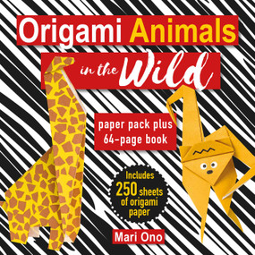 Origami Animals in the Wild (Paper block plus 64-page book) by Mari Ono, 9781800650596