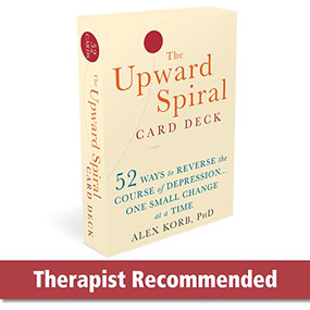 The Upward Spiral Card Deck (52 Ways to Reverse the Course of Depression...One Small Change at a Time) by Alex Korb, 9781684035915