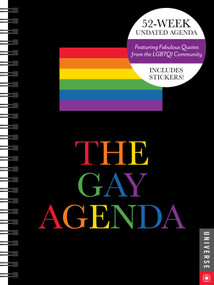 The Gay Agenda Undated Calendar by Universe Publishing, 9780789337559