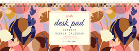Posh: Desk Pad Undated Weekly Calendar by Andrews McMeel Publishing, 9781524854768