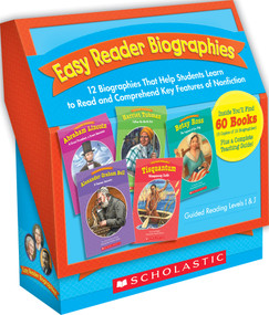 Easy Reader Biographies (12 Biographies That Help Students Learn to Read and Comprehend Key Features of Nonfiction) by Scholastic, 9780439774109