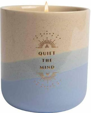 MEDITATION SCENTED CANDLE (11OZ) (Miniature Edition) by INSIGHT EDITIONS,, 9781682986394