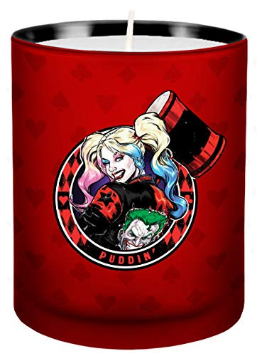 DC Comics: Harley Quinn Glass Votive Candle by Insight Editions, 9781682982969