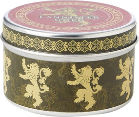 GAME OF THRONES: HOUSE LANNISTER SCENTED CANDLE (2 OZ. - CINNAMON) (Miniature Edition) by INSIGHT EDITIONS,, 9781682983096