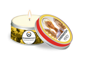 OVERWATCH: MERCY SCENTED CANDLE (2 OZ.) (Miniature Edition) by INSIGHT EDITIONS,, 9781682983195