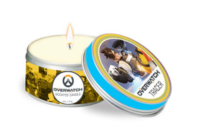 OVERWATCH: TRACER SCENTED CANDLE (2 OZ.) (Miniature Edition) by INSIGHT EDITIONS,, 9781682983201