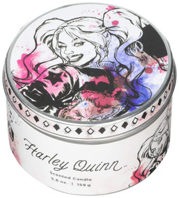 DC COMICS: HARLEY QUINN SCENTED CANDLE (5.6 OZ.) (Miniature Edition) by INSIGHT EDITIONS,, 9781682983461
