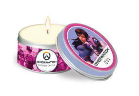 OVERWATCH: D.VA SCENTED CANDLE (5.6 OZ.) (Miniature Edition) by INSIGHT EDITIONS,, 9781682983485